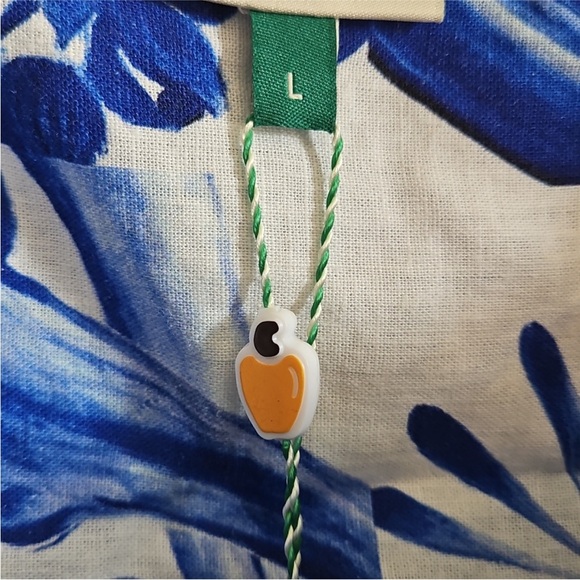 NEW With Tags Farm Rio Garden Tiles Linen Mini Dress - Picture 4 of 10